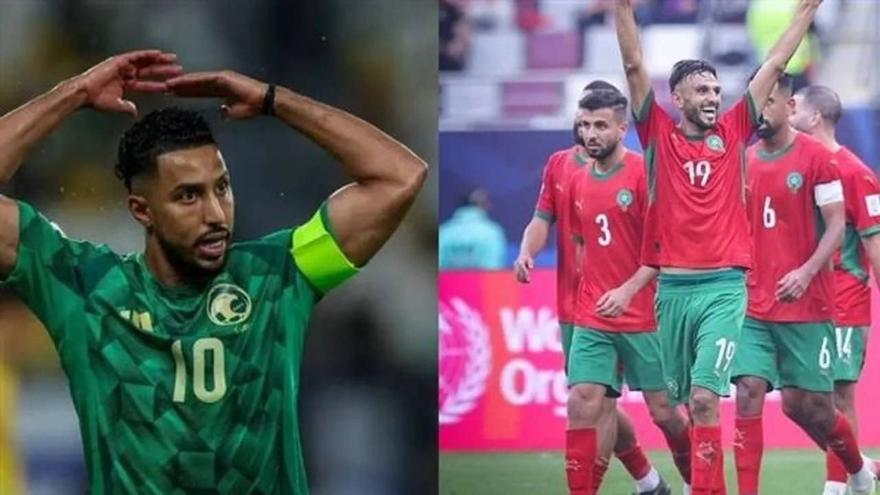 موعد بث مباراة المغرب والسعودية في كأس العرب 2025 والقنوات المفتوحة الناقلة